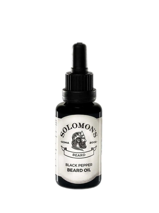 Barzdos Aliejus Solomon's Black Pepper