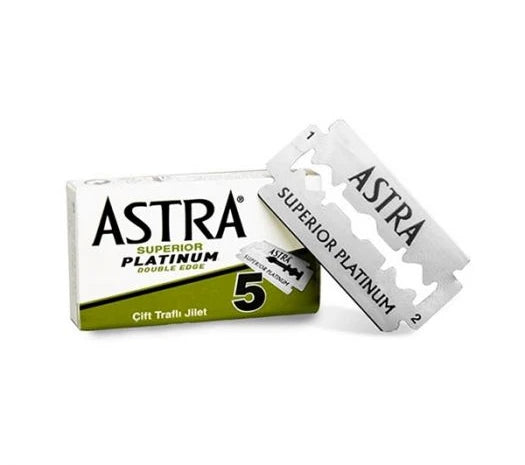 Dviašmenio skustuvo peiliukai Astra