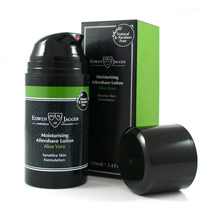 Losjonas po skutimosi Edwin Jagger Aloe Vera