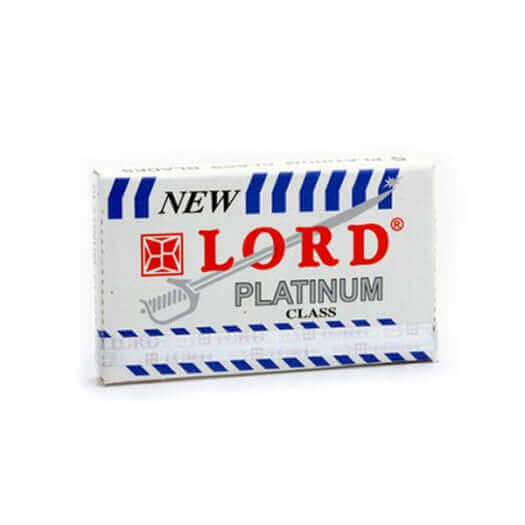 Lord Platinum Class Skutimosi geležtės dviašmeniui skustuvui