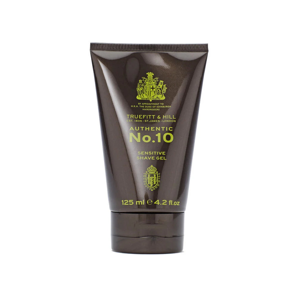 Truefitt & Hill Authentic No.10 skutimosi gelis jautriai odai, 100ml
