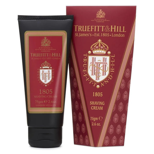 Truefitt & Hill 1805 skutimosi kremas vyrams, 75g tūbelė.