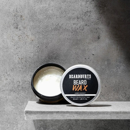 Barzdos formavimo vaškas Beardburys Amber Midnight