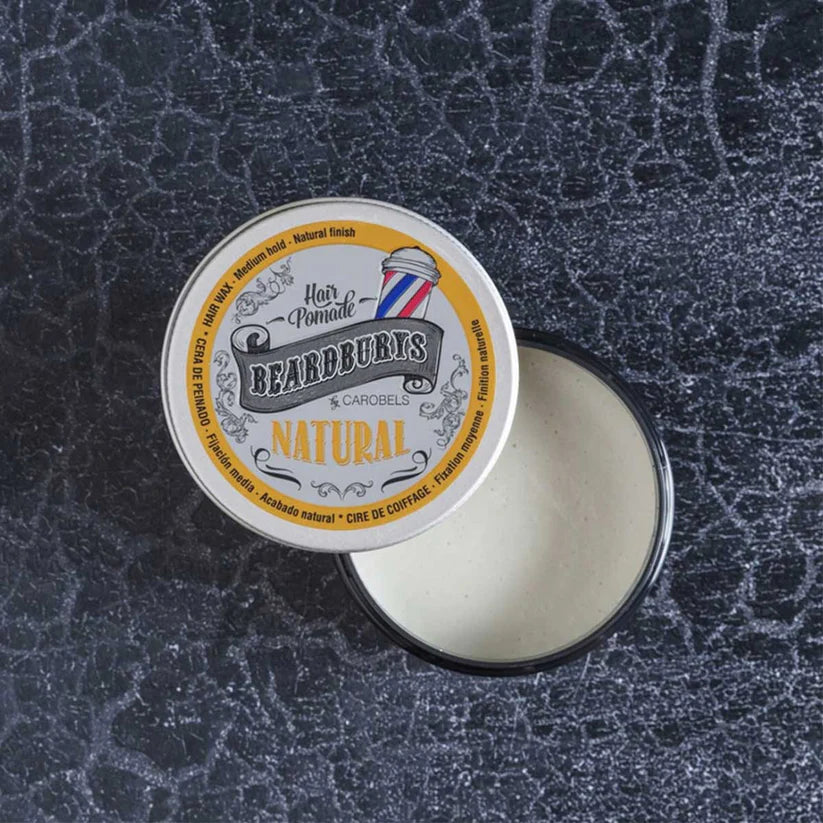 Vidutinės fiksacijos plaukų pomada Beardburys