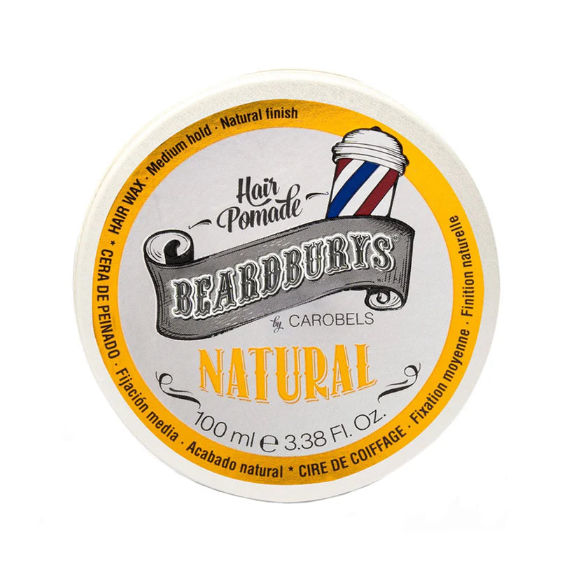 Vidutinės fiksacijos plaukų pomada Beardburys