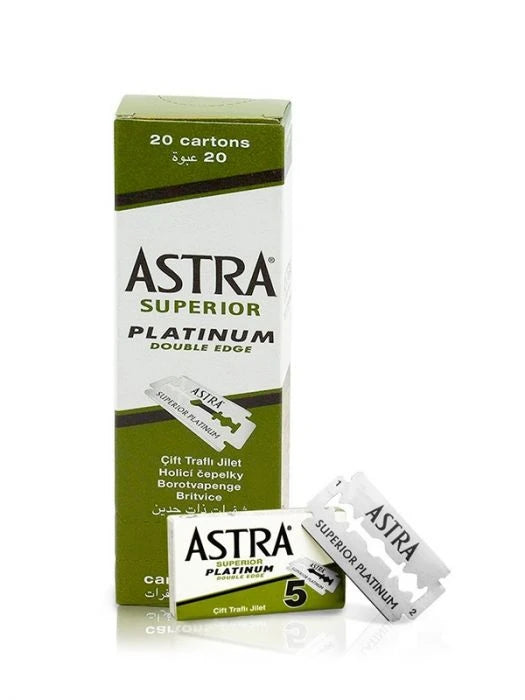 Dviasmenio skustuvo geleztes Astra Platinum 100